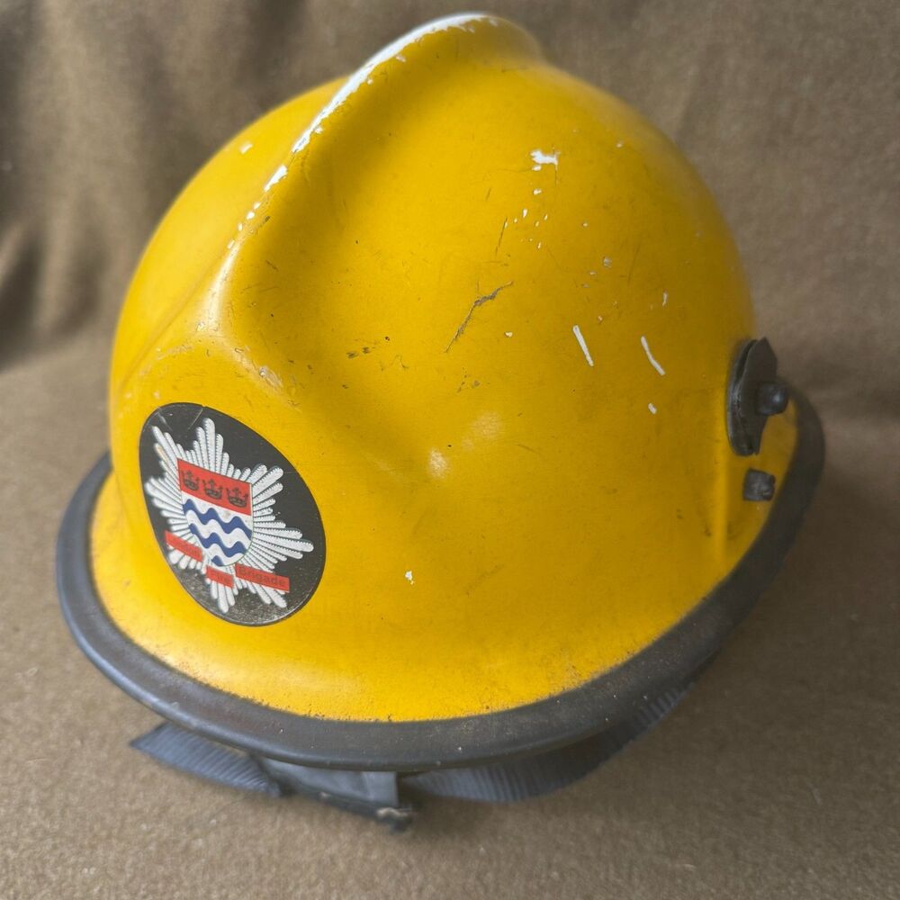 London Fire Brigade Helmet Model K3L Dated 1990 KiWi Keelar